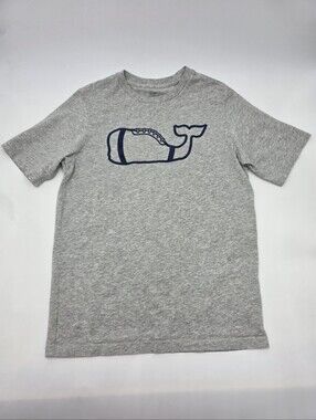 Vineyard Vines boys' football whale tee size M